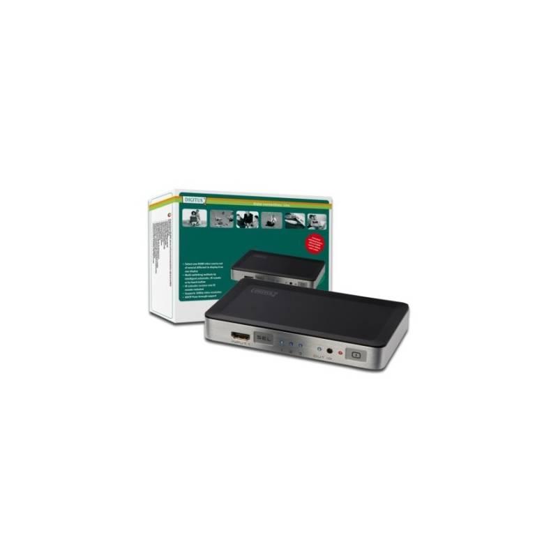 Video splitter Digitus HDMI přepínač 3 -> 1 (DS-44300), video, splitter, digitus, hdmi, přepínač, ds-44300
